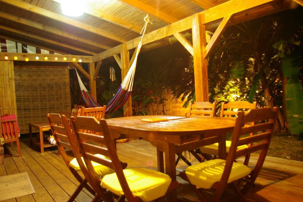 Kaz Creole Aventure Tropicale Insolite, Fibre, Jardin Et Jacuzzi Prives Saint-Francois  Quarto foto