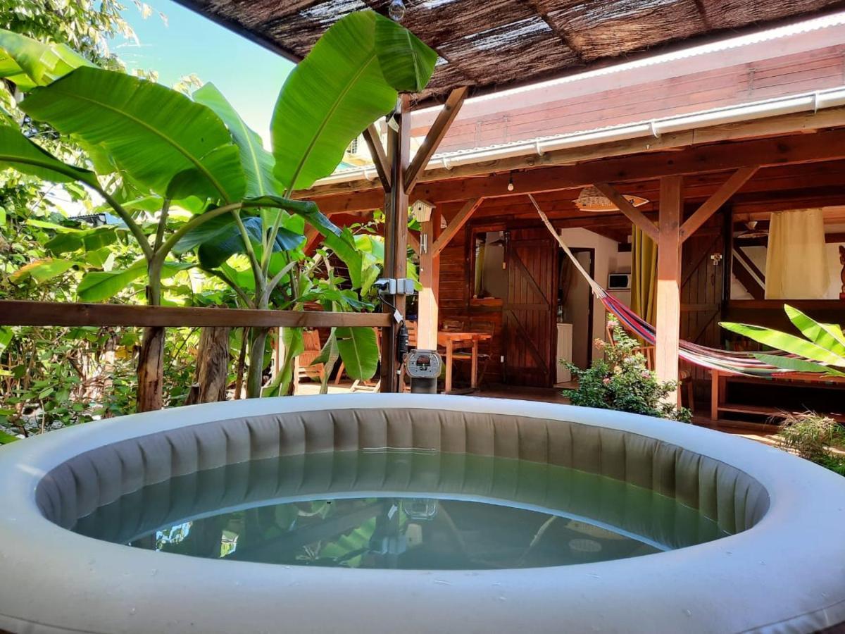 Kaz Creole Aventure Tropicale Insolite, Fibre, Jardin Et Jacuzzi Prives Saint-Francois  Exterior foto