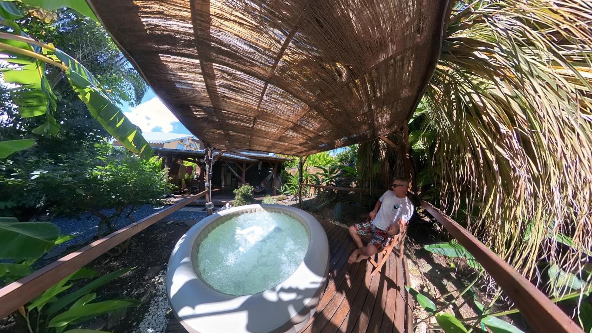Kaz Creole Aventure Tropicale Insolite, Fibre, Jardin Et Jacuzzi Prives Saint-Francois  Exterior foto