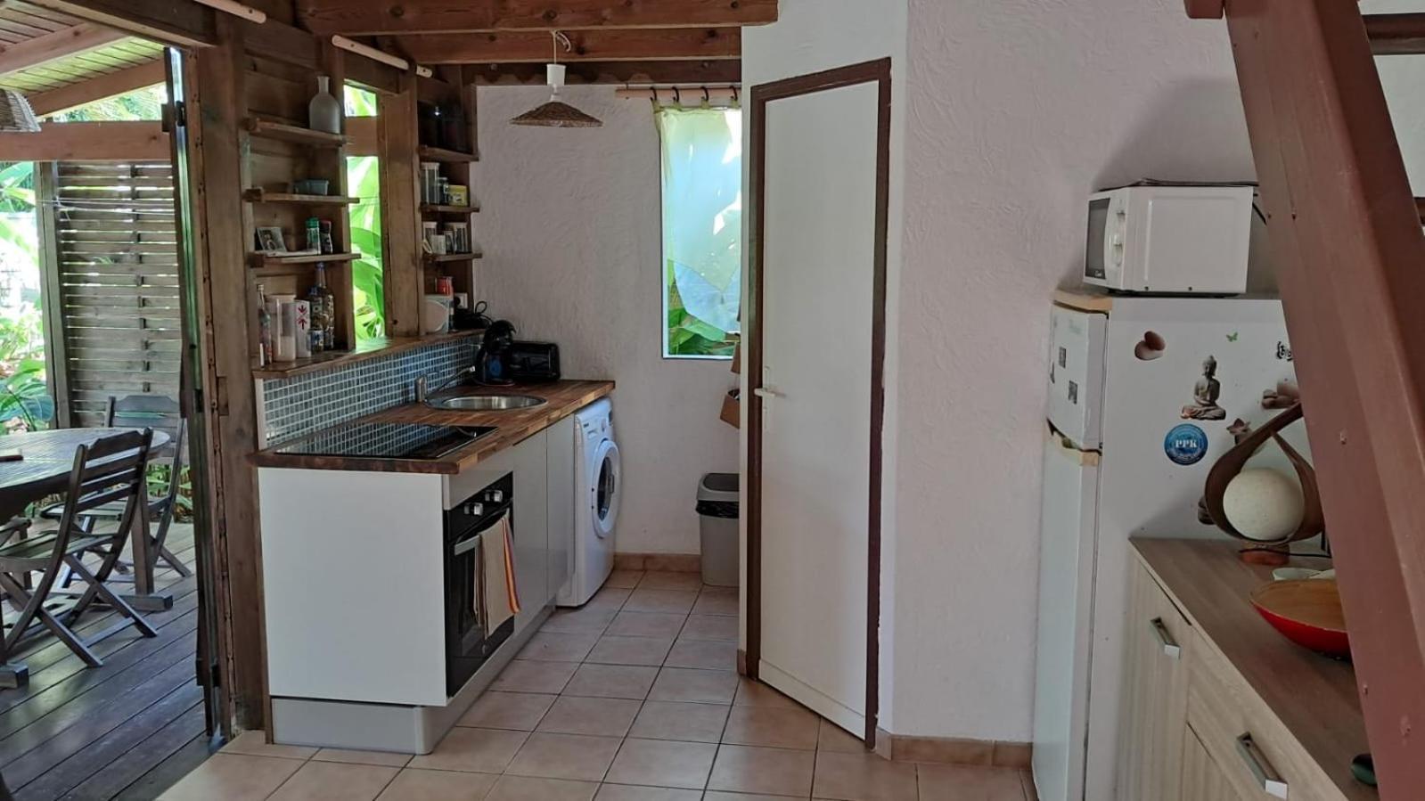 Kaz Creole Aventure Tropicale Insolite, Fibre, Jardin Et Jacuzzi Prives Saint-Francois  Exterior foto